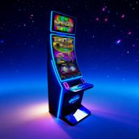 Machine de jeu de pêche 43 pouces à écran vertical pour le marché vietnamien, idéale pour les magasins de proximité et les salles de jeux.