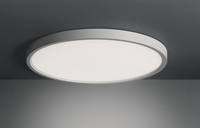 Plafonnier LED rond moderne à montage en surface 18W 24W 36W 48W avec interrupteur de température de couleur tricolore 3000K-4000K pour éclairage de couloir domestique