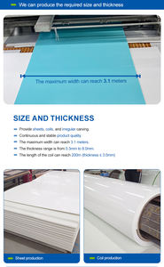 4x8 gel dilapisi <span class=keywords><strong>FRP</strong></span> GRP RV truk tubuh kering Van Trailer lembaran datar serat kaca dinding Panel Roll transparan bergelombang Panel <span class=keywords><strong>Frp</strong></span> - Product Image 4