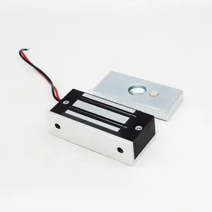 12v/24v Dc Electromagnetic Lock Electric Micro Mini 60kg Magnetic Lock