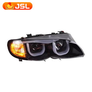 Faro Delantero de Alta Calidad con Conjunto de Motor y Lente LED para Modelos <span class=keywords><strong>BMW</strong></span> E46 2001-2004 318 320 323 325 330 de Cuatro Puertas - Product Image 4