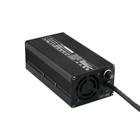 Chargeur de batterie K600 pour voiturette de golf, moto, scooter, 20 ampères, chargeur de batterie Lifepo4 14,6 V 12 V