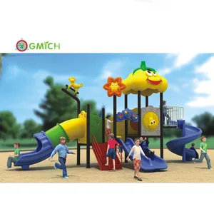 Kids Outdoor Slide And Swing Garden Yard Play Set Park Plastic Game Equipment Children Playground Slide Outdoor Double Tube Slide Kids