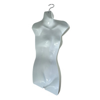 Montrez les vêtements féminins parfaitement avec notre cintre conçu pour les torses de mannequin avec un dos évidé et des crochets