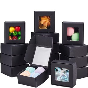 Empaque de Papel Kraft para Alimentos, Plegable, Autoformable, Personalizado, para Pasteles, Comida Rápida, Chocolate, <span class=keywords><strong>Sushi</strong></span>, Azúcar, Artesanías - Product Image 4