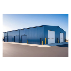 Nhà tiền chế kho thiết kế chuyên nghiệp công nghiệp đổ kết cấu thép nhà kho xây dựng để bán - Product Image 3