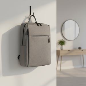 Mochila para Portátil de Mezclilla Oxford, con Logotipo Personalizado, Elegante, Ligera, de Gran Capacidad, con Puerto USB, Diseño Impermeable con Compartimento, para Niños y Hombres - Product Image 5