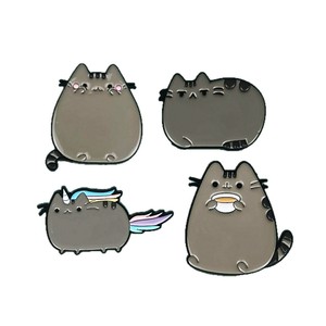 Spilla in metallo con design adorabile e creativo a tema <span class=keywords><strong>Totoro</strong></span> cartoonista e greggio, accessorio per zaino e abbigliamento - Product Image 5