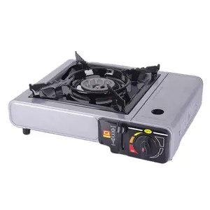 Cuisinière à <span class=keywords><strong>gaz</strong></span> à cassette Portable BDZ-155-C, coupe-vent, brûleur <span class=keywords><strong>de</strong></span> voyage pour route - Product Image 1