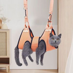 Hamaca para el cuidado de gatos y perros, para cortar uñas de gatos, bolsa colgante para gatos, antiarañazos y antibocadillos para perros British Shorthair, para medicación - Product Image 2