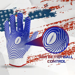 Guanti da calcio per ragazzi e ragazze guanti appiccicosi per bambini Junior Flag guanti da Football americano - Product Image 6