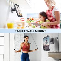 Support de tablette professionnel robuste pour véhicules, fixation tableau de bord et murale, vente chaude usine OEM