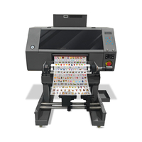 Imprimante UV DTF avancée avec tête d'impression I3200 Largeur d'impression 320mm 3,5 m² Système de polymérisation LED à vitesse rapide d'une heure