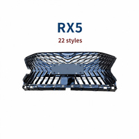Grille de pare-chocs avant en plastique ABS OE 10359709 pour MG ZS/MG6/MG5/MG HS/ROEWE 2018-2024 avec 1 an de garantie