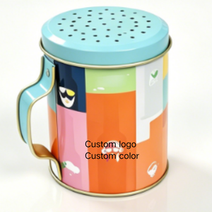 Pot à épices de cuisine de qualité alimentaire avec poignée, idéal pour ranger le poivre, les assaisonnements, le sucre, la poudre de cacao et les ingrédients de pâtisserie - Product Image 1