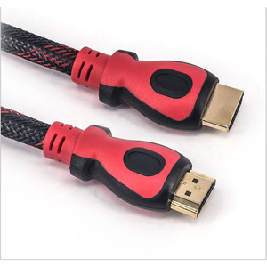 สาย HDMI แบบถัก ทองแดงปลอดออกซิเจน ความละเอียด 1080P แบบตัวผู้ต่อตัวผู้ สำหรับทีวี - Product Image 1
