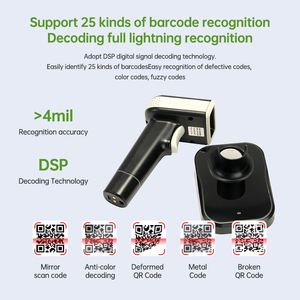 Wireless <strong>Code</strong> <strong>Scanner</strong> Long Range <strong>QR</strong> <strong>Code</strong> Reader Logistics Barcode <strong>Scanner</strong> with Base Charge - Product Image 6