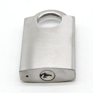 Candado de acero inoxidable 304 con llaves de latón, Logo personalizado y paquete, muestra gratis - Product Image 4