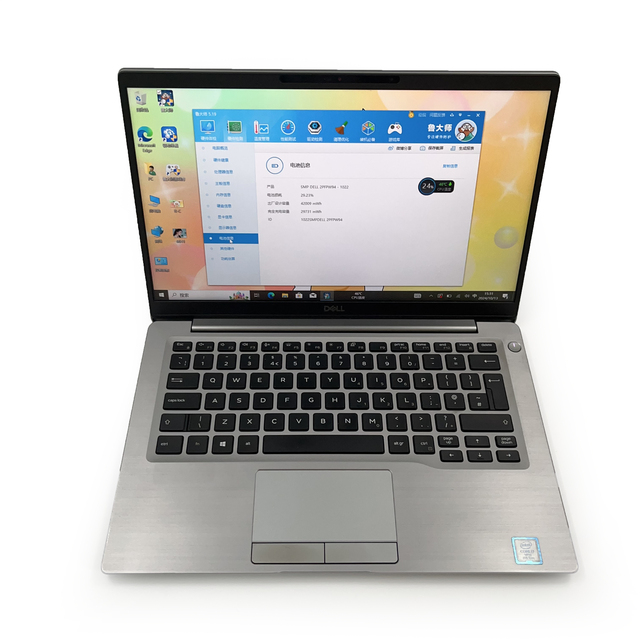 Touch Screen Used Laptop for Latitude 7400 i5-8gen 8GB 256GB Win10 14" Inch Laptop A+Renovation Wholesale Business Laptop