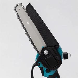 Mini Motosierra Inalámbrica de 20V con Barra Guía de 6 Pulgadas, Motor con Escobillas, Sierra de Podar Portátil para Jardín, Corte de Madera, Bricolaje e Industrial - Product Image 2