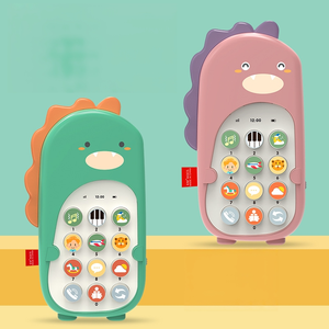 Juguete Educativo <span class=keywords><strong>para</strong></span> Niños, Teléfono <span class=keywords><strong>Celular</strong></span> Inteligente con Control <span class=keywords><strong>para</strong></span> Niños, Juguete Musical <span class=keywords><strong>para</strong></span> Bebés con Luz y Música - Product Image 1