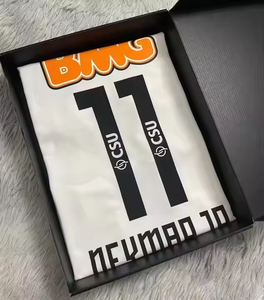 足球服批发复古系列 0708 2007 2008 赛季 OEM 编号 罗纳尔多 尼玛 半袖球衣 100% 涤纶 - Product Image 5