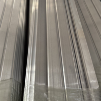 Système de profilés de fixation de film de serre en aluminium facile à assembler, canal de fixation de film de serre en aluminium
