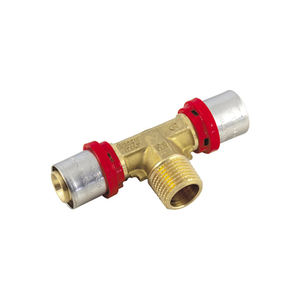 Tiemme-Technique de forgeage en plastique, cuivre, laiton, cuivre usiné, tête chimique pour la plomberie, 32x1 pouces - Product Image 2