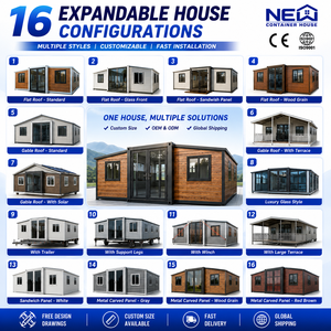 Casa Contenedor Expandible de Acero con Diseño Moderno, Construcción <span class=keywords><strong>Modular</strong></span> Prefabricada para Oficina en Casa o Sala de Estar - Product Image 3