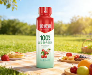 Jus de pomme de merisier 100% pur YuTangYuan 300ML sans sucre, ne augmente pas la glycémie, boisson concentrée, collation, HALAL, en bouteilles - Product Image 3