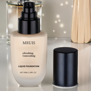 Fond de teint liquide mat en gros OEM 50G <span class=keywords><strong>pour</strong></span> peaux foncées et grasses, base de maquillage à couvrance totale, crème <span class=keywords><strong>pour</strong></span> le visage, lotion - Product Image 6