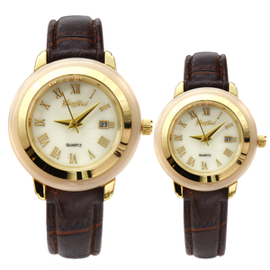 นาฬิกาควอตซ์กันน้ำสุดหรูสำหรับคู่รักชายหญิง ขายส่ง - Product Image 1