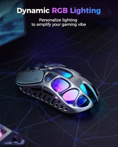 Souris de jeu sans fil GravaStar Mercury <span class=keywords><strong>X</strong></span> Pro, livrée avec un dongle 8K-Capteur PAW 32,000 <span class=keywords><strong>3950</strong></span> DPI, taux de vote 8,000Hz, seulement 49g - Product Image 6