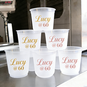 Gobelet givré en PP de 12 oz, moulé par injection, avec logo personnalisé ODM/OEM, pour stades, bière, mariages, fêtes et événements - Product Image 1
