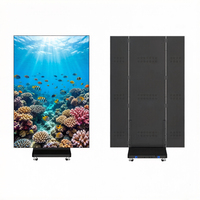 Écran LED pliable P1.8/P2.5mm sur pied, pliable en trois, indice de protection IP65, idéal pour les affichages graphiques en magasin – Offre Spéciale