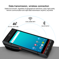 Logistique industrielle Pda Tablette robuste Android 9.0 Terminal portable 58mm Imprimante mobile PDA