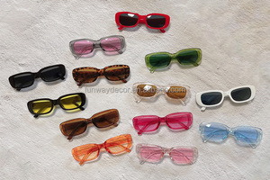 Gafas de Sol de Moda Vintage 2025, Unisex, Retro, Montura Cuadrada Pequeña, Ligeras, Duraderas, PC UV400, Cómodas, Montura Completa para Hombre - Product Image 4