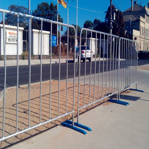 Fabricant de barricade en fer pour la sécurité routière Support pour la file d'attente Barrière de contrôle des foules Barrière de sécurité Clôture - Product Image 5