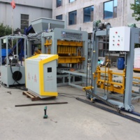 Équipement de fabrication de briques automatique hydraulique QT4-15 pour pavés et blocs