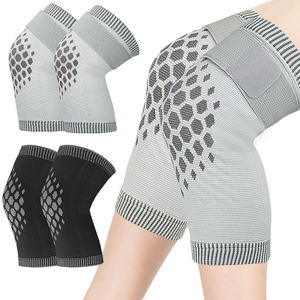 Rodillera Térmica AOFIT para Alivio del Dolor Articular por Artritis, Recuperación de Lesiones, Soporte Cálido para Dormir con Terciopelo Dorado - Product Image 4