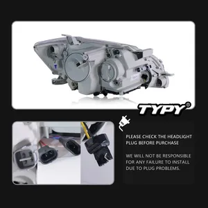 TYPY Car for for <b>Headlight</b> 2006-2014 12V 8000K Upgrade Modified New DRL Dynamic Turn Signal <b>LED</b> Auto Accessories - Product Image 4