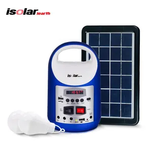 가정 태양 에너지 장비 조명 시스템을 % s 기우는 제품 3w 주거 태양 에너지 장비 태양 전지판 장비