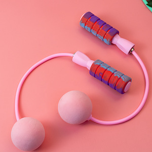 Bearing Skip Rope 65M Cordless Large <b>Ball</b> Fitness Equipment For <b>Weight</b> Training Indoor Use Unisex PVC Material - Product Image 1