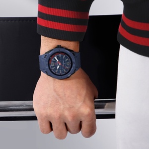 NAVIFORCE 7126 <span class=keywords><strong>Montre</strong></span> Homme à Quartz Analogique au Design Tendance Étanche avec Bracelet en TPU, Style Décontracté Sportif, Cadeau Idéal - Product Image 3