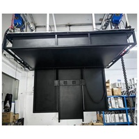 JGST Maßgefertigter 65-75-86 Zoll CE-Zertifizierter Versteckter Decken-Motorisierter Ausklappbarer TV-Lift-Mechanismus mit RS232/485-Steuerung