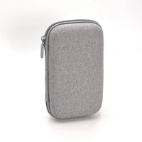 Casing Power Bank EVA portabel terlaris tas kosmetik penutup pelindung tahan air untuk kabel Data Headphone