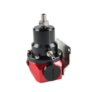 Regulador de Presión de Combustible Ling Sheng con Manómetro Rojo y Negro para Sistemas de Motor de Automóviles - Product Image 3