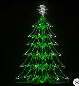 ANPUピクセルPVCUVフェアリーライトマルチカラーアニメーション屋外ライトショークリスマスツリー<span class=keywords><strong>LED</strong></span>ツリーライトデコレーション