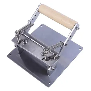 Stainless Steel Leather Splitter Machine Shovel Skiver Paring DIY Cutting Leather Tanned Thinning Peeler Rolling Bearing Tools