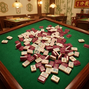 Jeu de dominos américain de luxe, taille et couleur personnalisées, durable, portable, écologique, en acrylique <span class=keywords><strong>rouge</strong></span> lagune - Product Image 1